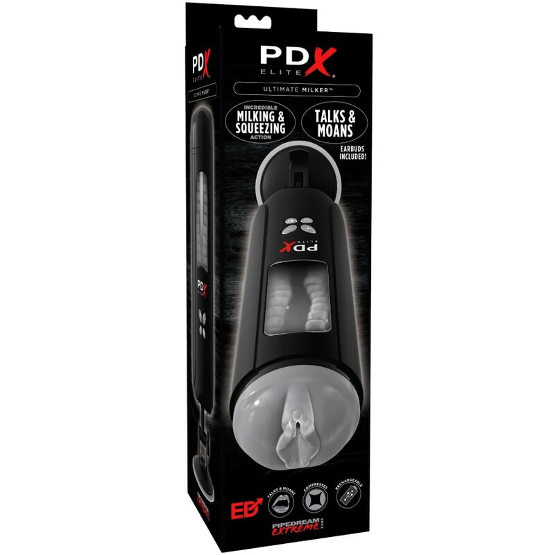 PDX ELITE – STROKER ULTIMATE MILKER AVEC VOIX