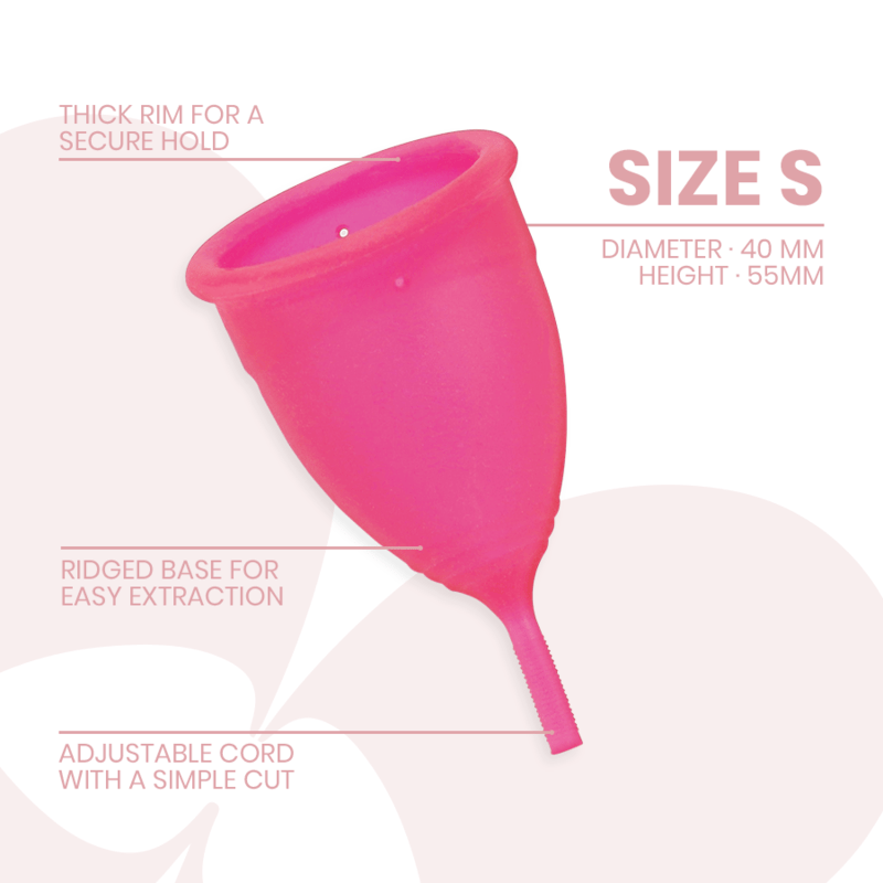 INTIMICHIC – COUPE MENSTRUELLE EN SILICONE MÉDICALE – TAILLE S