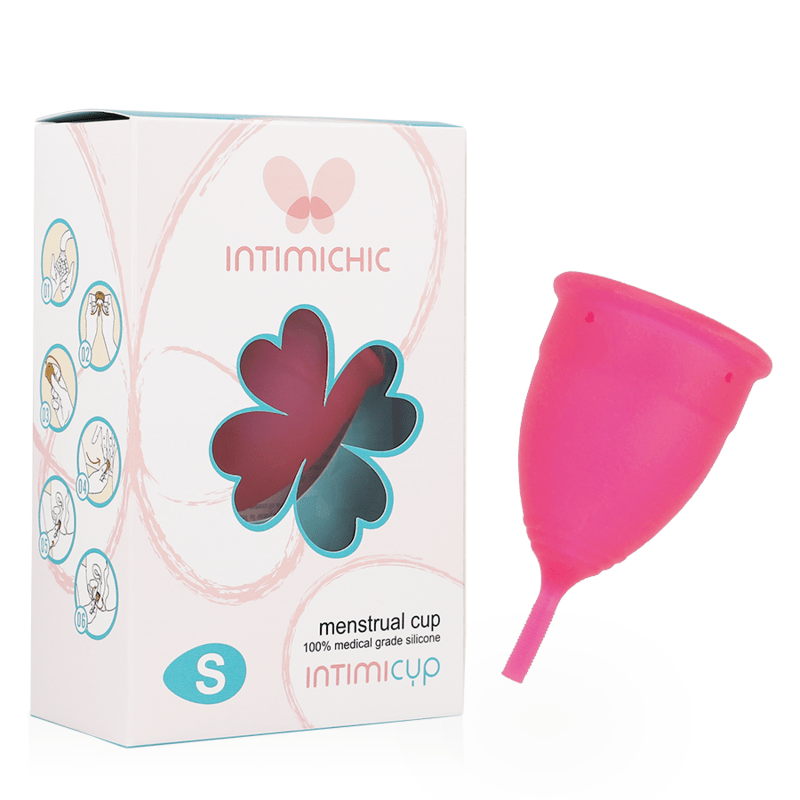 INTIMICHIC – COUPE MENSTRUELLE EN SILICONE MÉDICALE – TAILLE S