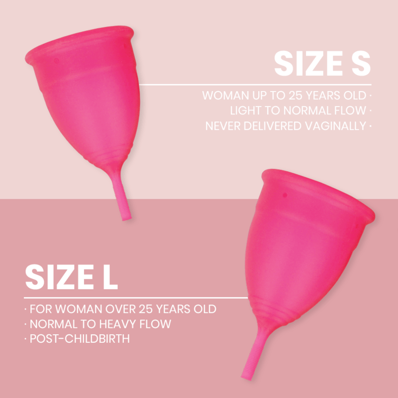 INTIMICHIC – COUPE MENSTRUELLE EN SILICONE MÉDICALE – TAILLE L