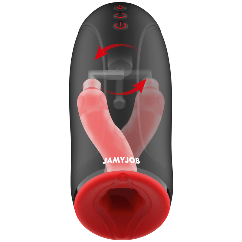 JAMYJOB – MASTURBATEUR  EFFET CHAUFFANT SWING-R, SWING TECH ET VIBRATION