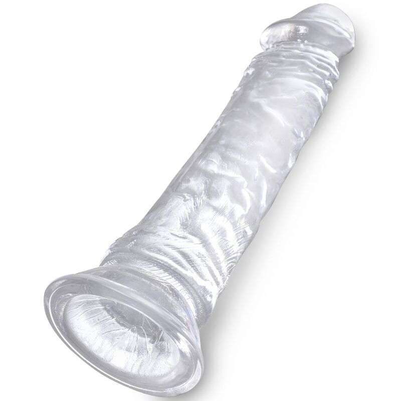 KING COCK – PÉNIS RÉALISTE CLAIR 19.7 CM TRANSPARENT