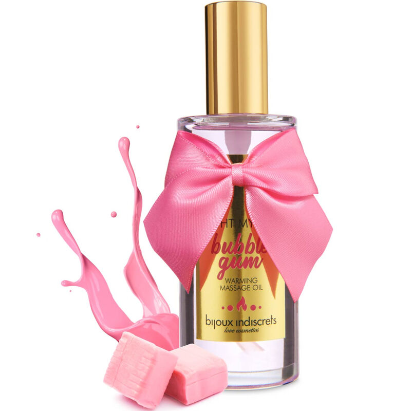 BIJOUX – INDISCRETS HUILE DE MASSAGE LIGHT MY FIRE EFFET CHALEUR SAVEUR GOMME