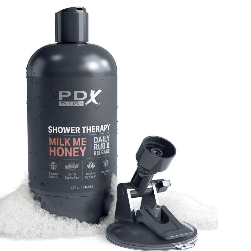 PDX PLUS – MASTURBATEUR STROKER CONCEPTION DE BOUTEILLE DISCRÈTE MILK ME HONEY CANDY SHAMPOOING