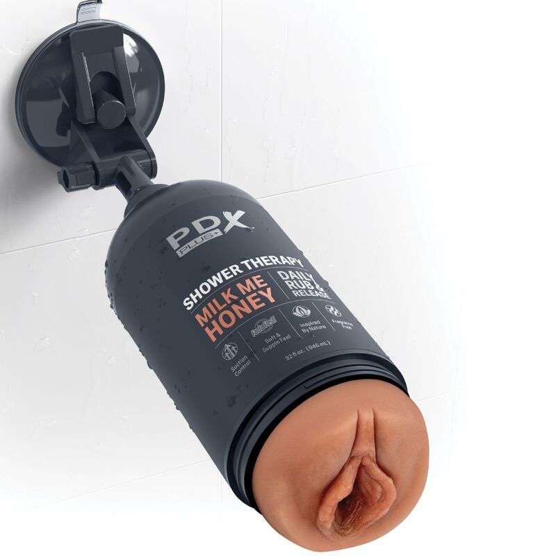 PDX PLUS – MASTURBATEUR STROKER CONCEPTION DE BOUTEILLE DISCRÈTE MILK ME HONEY CANDY SHAMPOOING