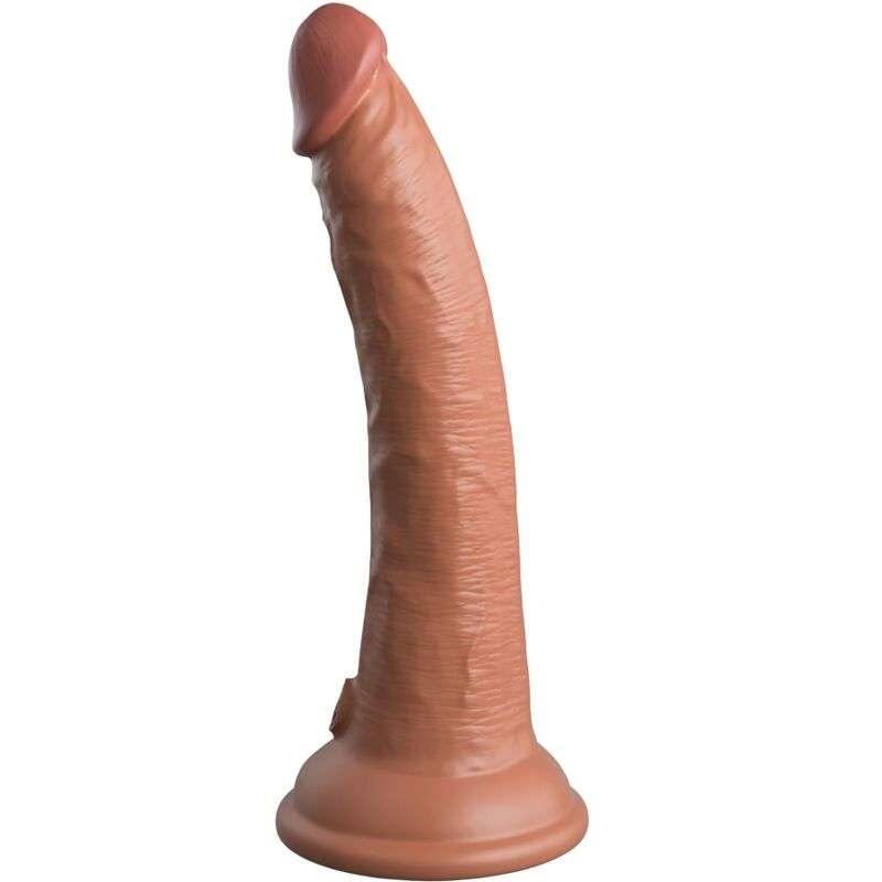 KING COCK – ELITE GODE RÉALISTE EN SILICONE 17.8 CM CARAMEL