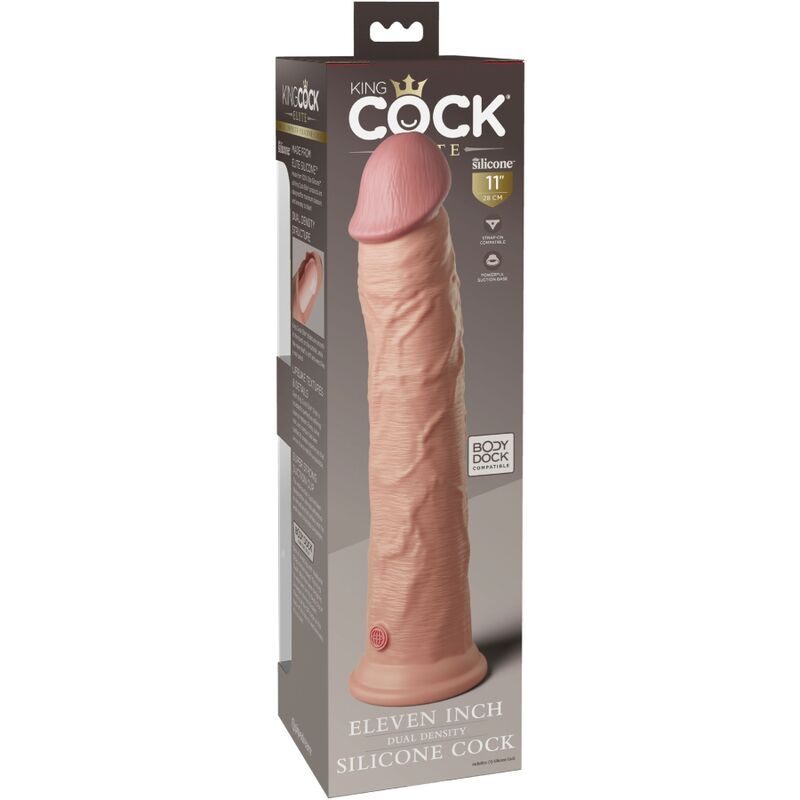 KING COCK – ELITE GODE RÉALISTE EN SILICONE 28 CM