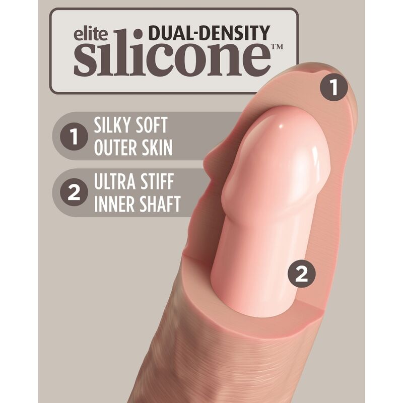 KING COCK – ELITE GODE RÉALISTE EN SILICONE 28 CM