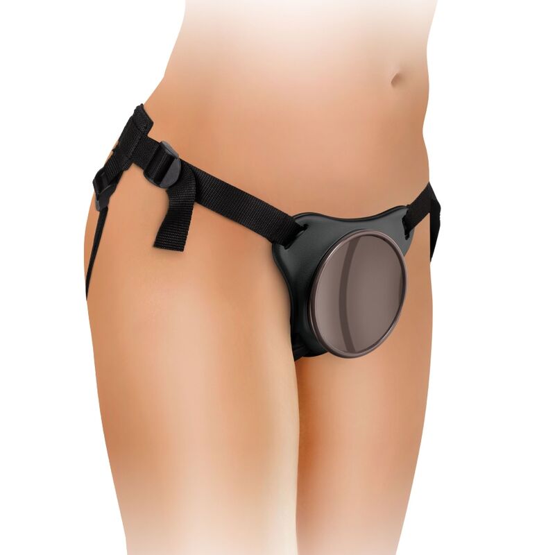 KING COCK – ELITE HARNAIS RÉGLABLE CONFORTABLE AVEC GODE 17.8 CM