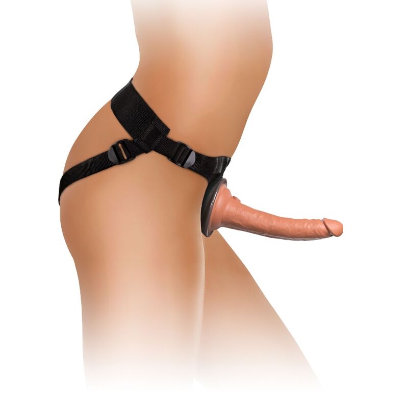 KING COCK – ELITE HARNAIS RÉGLABLE CONFORTABLE AVEC GODE 17.8 CM