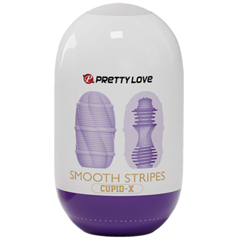 PRETTY LOVE – OEUF MASTURBATEUR CUPID  RAYURES LISSES