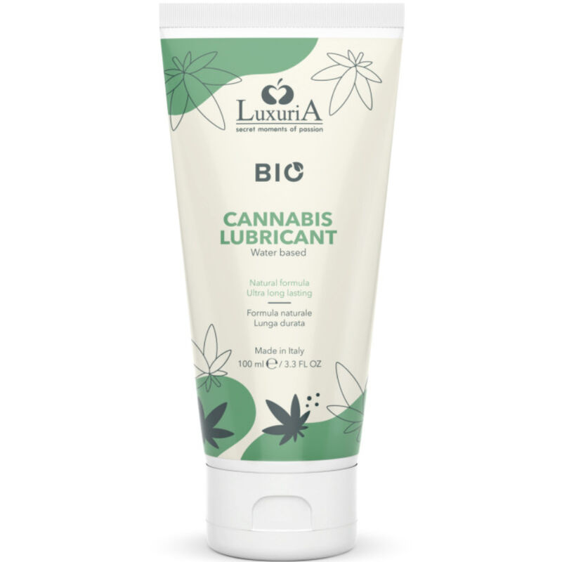 INTIMATELINE – LUXURIA LUBRIFIANT BASE DEAU BIO CANNABIS 100 ML