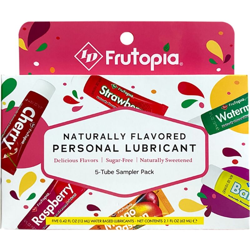 ID FRUTOPIA – LUBRIFIANT ASSORTIMENT 5 PACK 12 ML