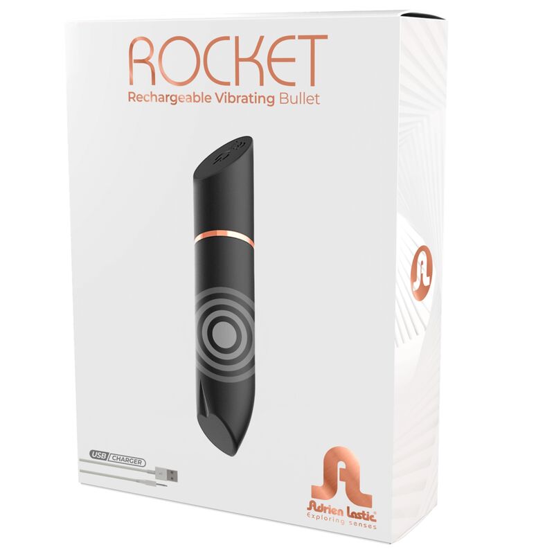 ADRIEN LASTIC – BALLE RECHARGEABLE ROCKET NOIRE
