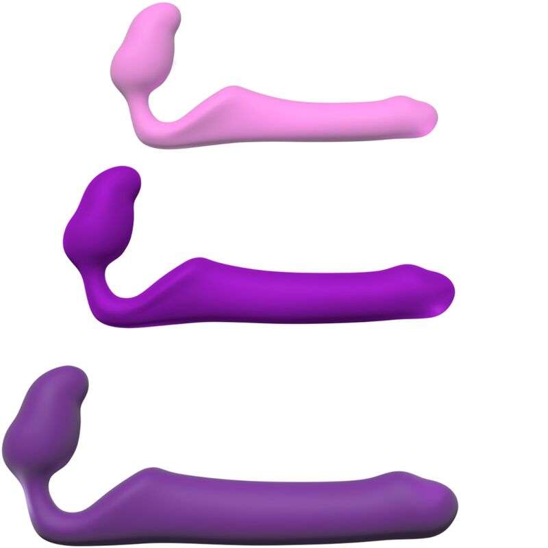 ADRIEN LASTIC – QUEENS STRAP-ON SOUPLE VIOLET TAILLE M