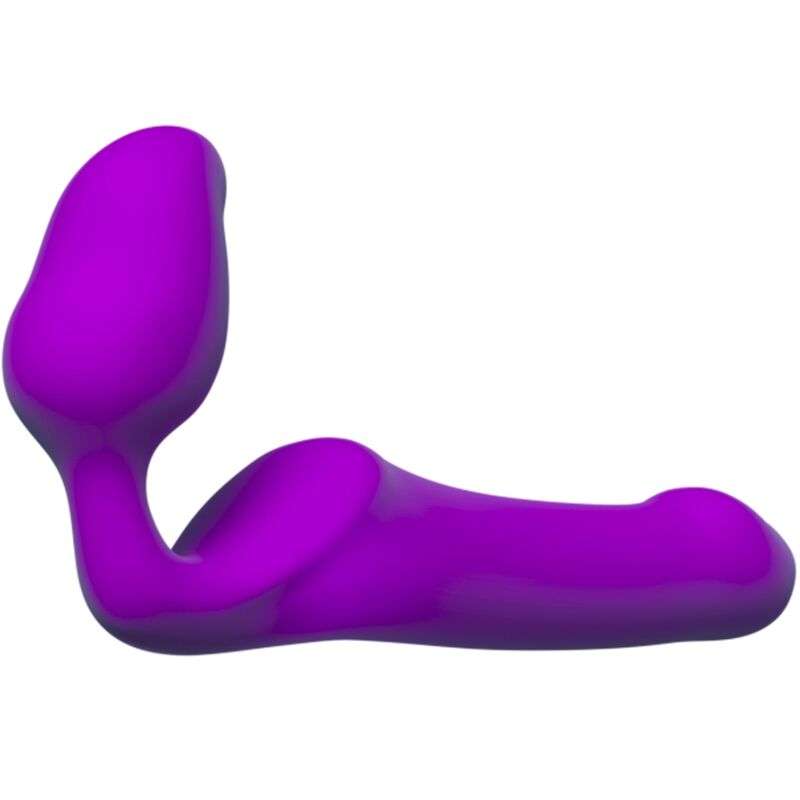 ADRIEN LASTIC – QUEENS STRAP-ON SOUPLE VIOLET TAILLE M