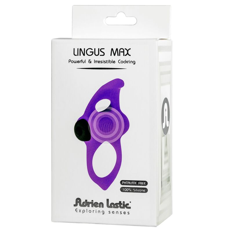 ADRIEN LASTIC – ANNEAU VIBRATEUR LINGUS MAX VIOLET