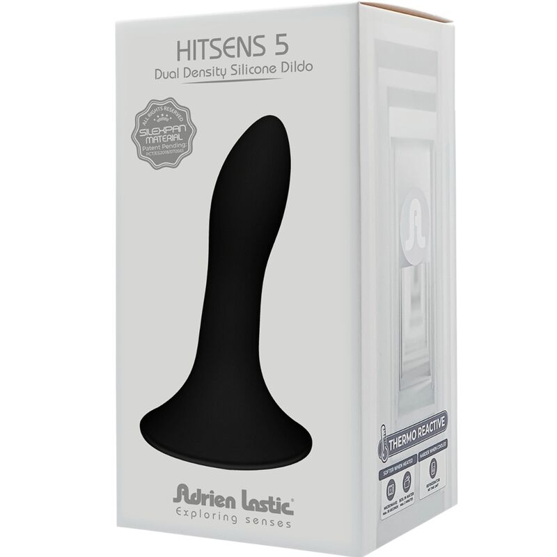 ADRIEN LASTIC – GODE EN SILICONE HITSENS 5 NOIR