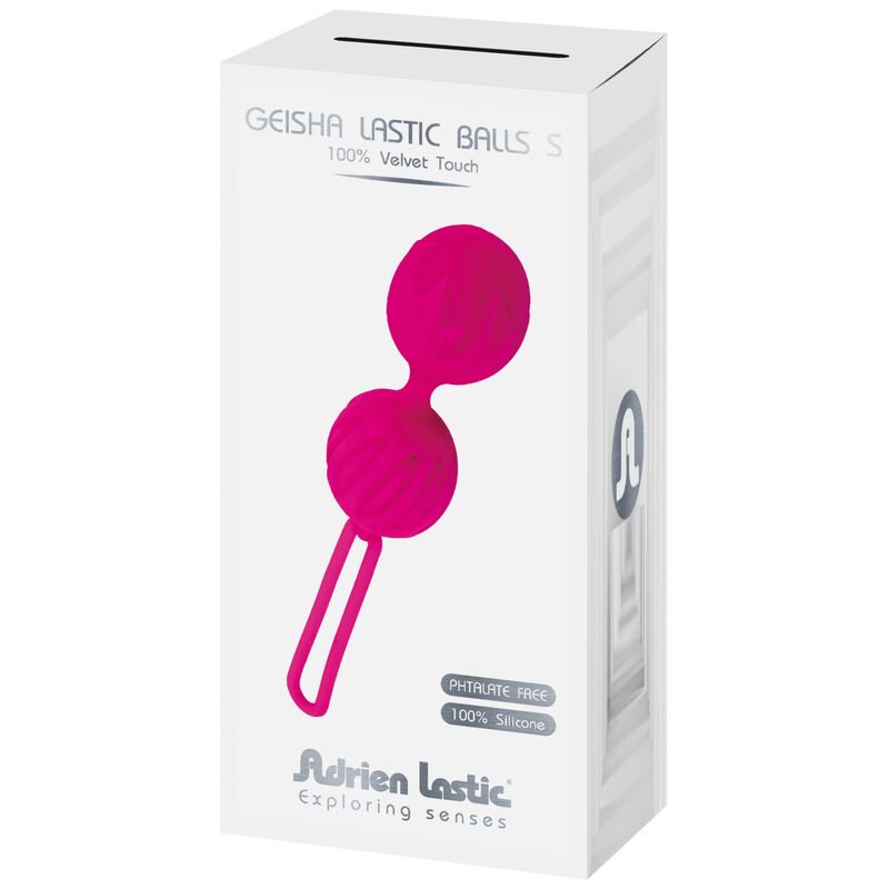ADRIEN LASTIC – BALLES GEISHA LASTIC SILICONE TAILLE S FUCHSIA