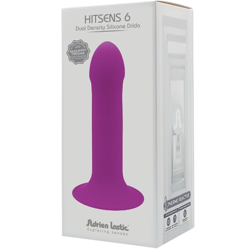 ADRIEN LASTIC – GODE EN SILICONE HITSENS 6 VIOLET