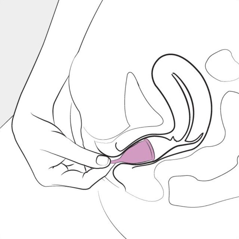 FEMINTIMATE – COUPE MENSTRUELLE EN SILICONE EVE – TAILLE L