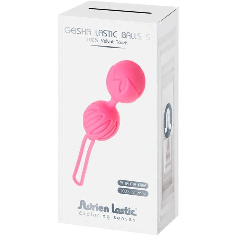 ADRIEN LASTIC – BALLES GEISHA LASTIC SILICONE TAILLE S ROSE