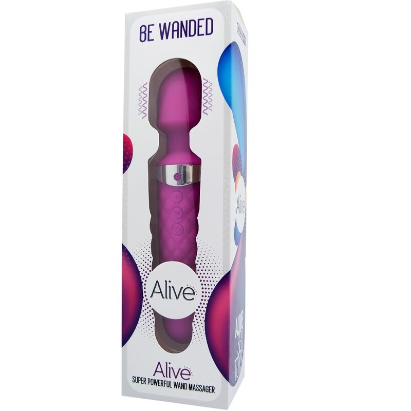 ALIVE – MASSEUR VIBRATEUR BE WANDED VIOLET