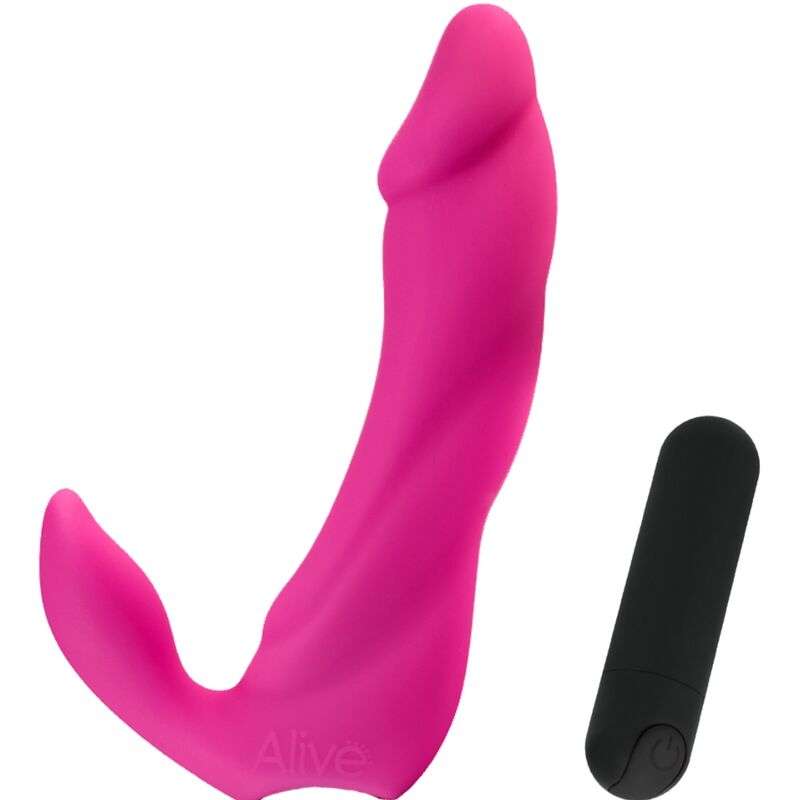 ALIVE – GODE VIBRATEUR BIFUN PRO ROSE 14,9 CM