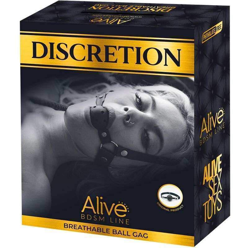 ALIVE – GAG RESPIRANT DISCRETION NOIR