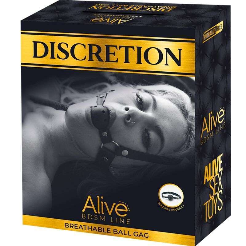 ALIVE – GAG RESPIRANT DISCRETION ROUGE