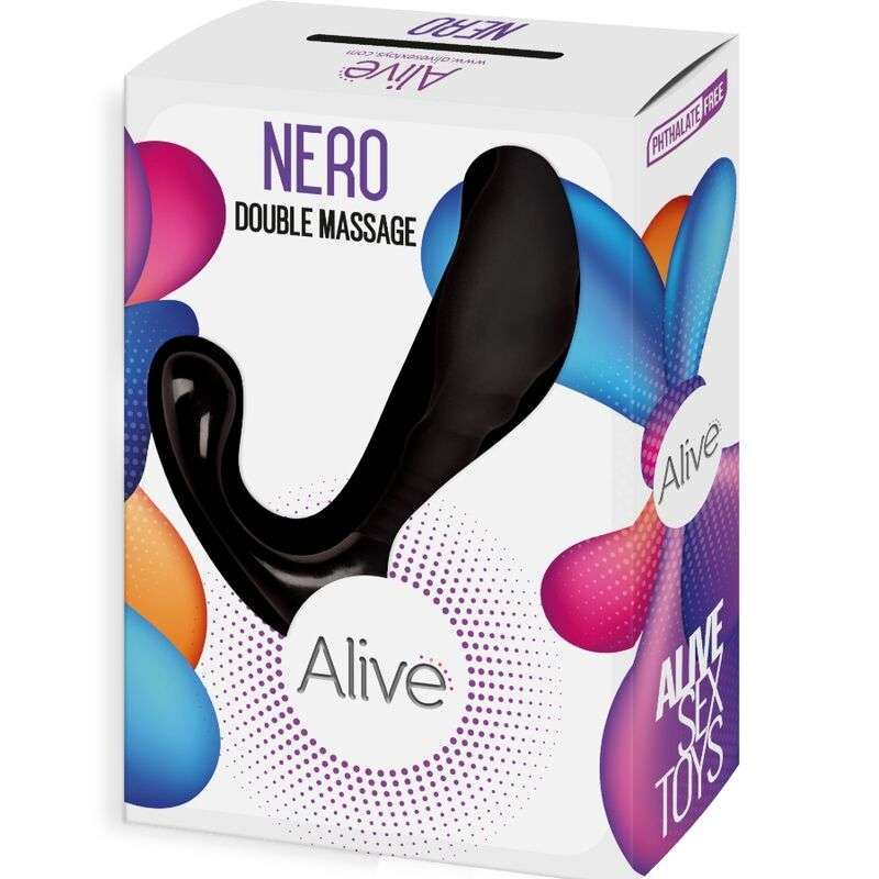 ALIVE – NERO DOUBLE MASSEUR ANAL  PROSTATIQUE