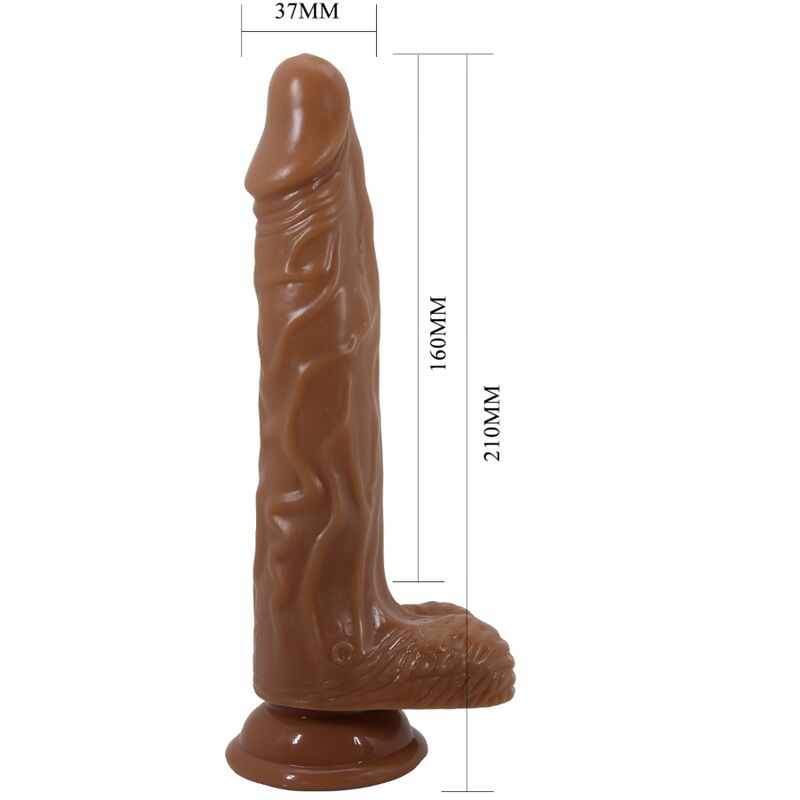 BAILE – BODACH VIBRATEUR RÉALISTE AVEC VENTOUSE TÉLÉCOMMANDE