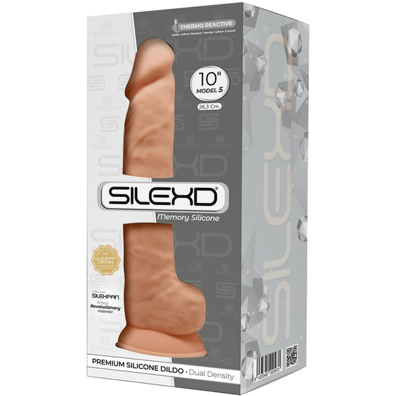 SILEXD – MODÈLE 1 PÉNIS RÉALISTE PREMIUM SILEXPAN SILICONE 26.6 CM
