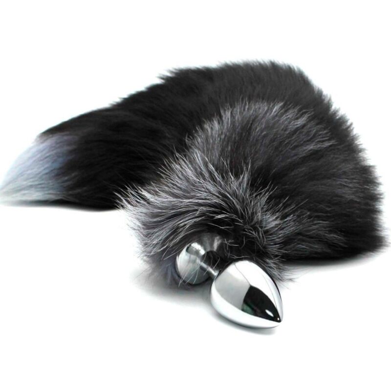 ALIVE – PLUG DE PLAISIR ANAL QUEUE DE RENARD EN MÉTAL TAILLE M