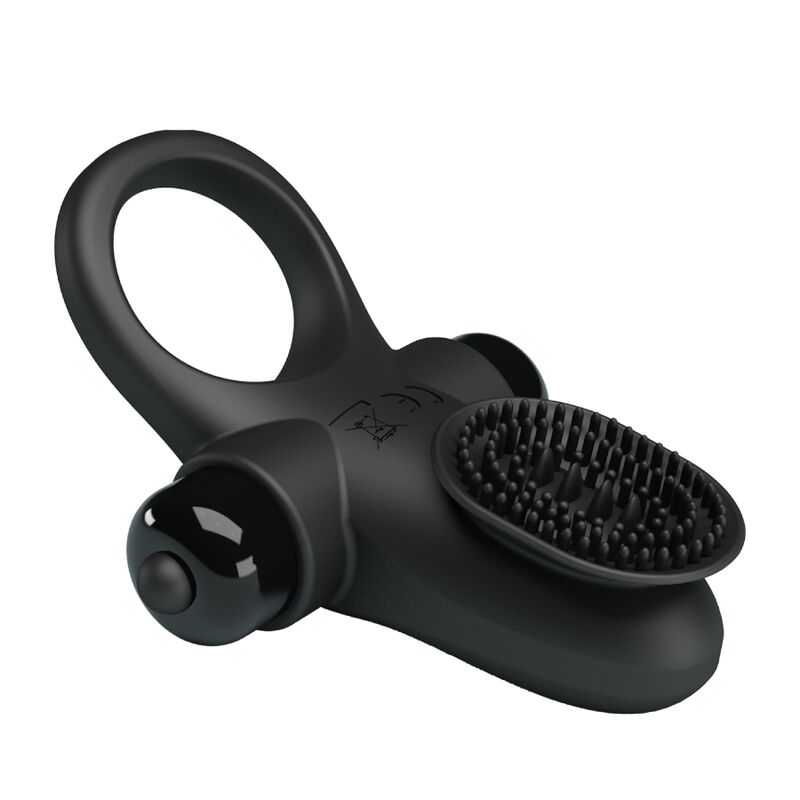 PRETTY LOVE – VIBRATOR RING II POUR LE PÉNIS NOIR