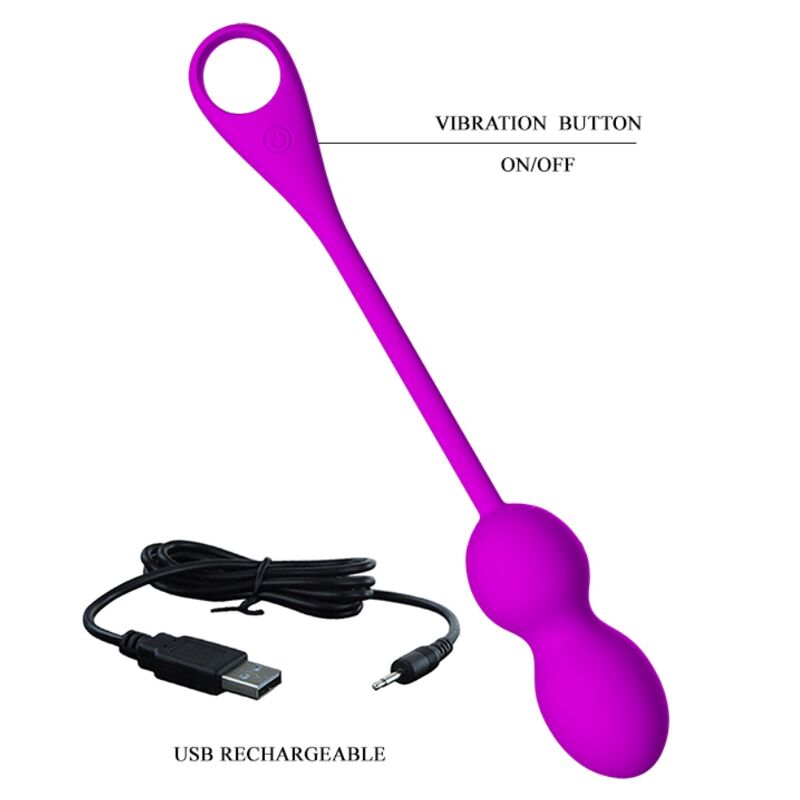 PRETTY LOVE – BALLES VIBRANTES RECHARGEABLES ELVIRA VIOLET