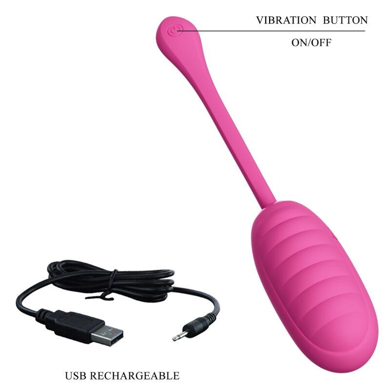 PRETTY LOVE – OEUF VIBRANT RECHARGEABLE CATALINA ROSE