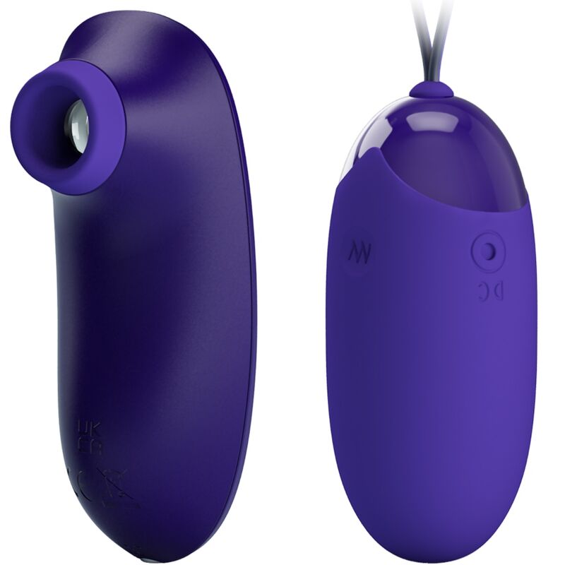 PRETTY LOVE – STIMULATEUR ET OEUF PORTABLE