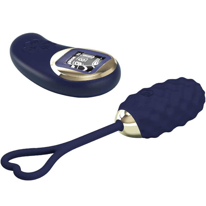 PRETTY LOVE – OEUF VIBRANT AVEC TÉLÉCOMMANDE VIVIAN BLUE