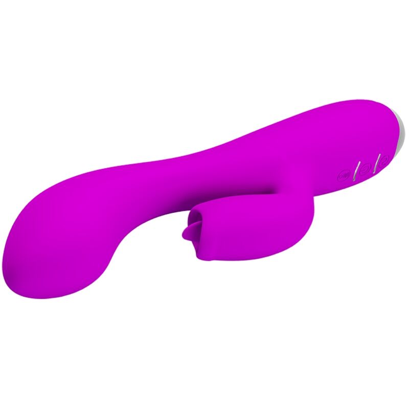 PRETTY LOVE – VIBRATEUR LAPIN RECHARGEABLE GLORIA IMPERMÉABLE VIOLET