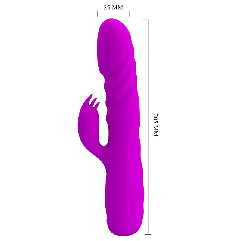 PRETTY LOVE – VIBRATEUR LAPIN RECHARGEABLE MELANIE VIOLET