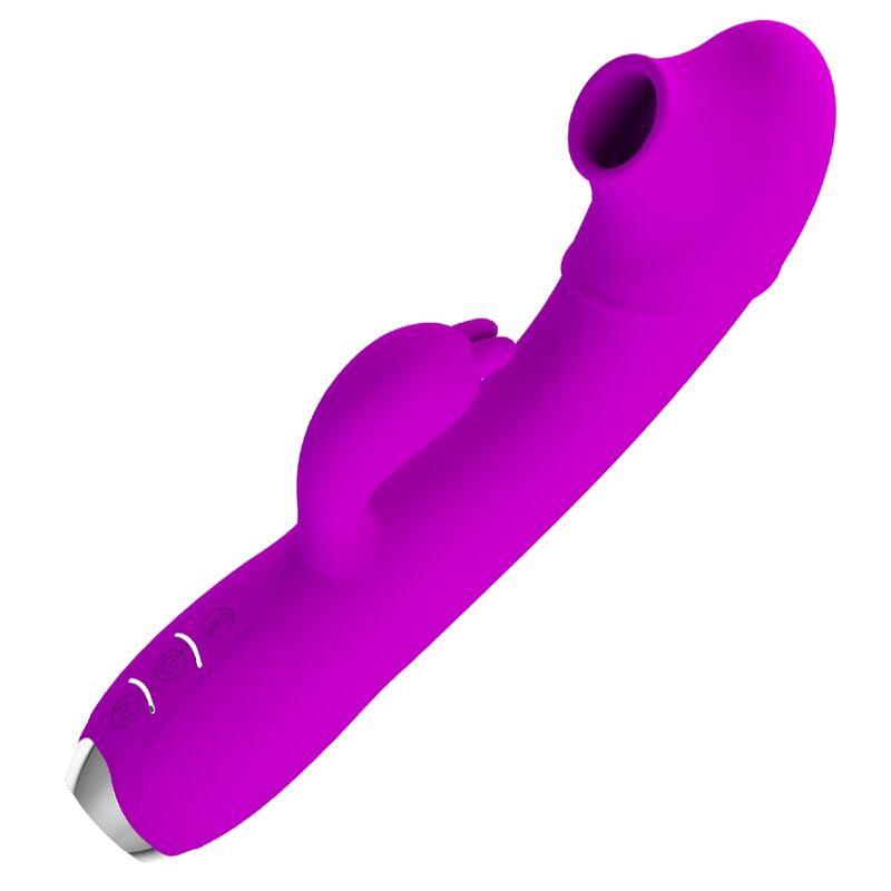 PRETTY LOVE – VIBRATEUR REGINA – ONDES STIMULANTES RECHARGEABLES VIOLET