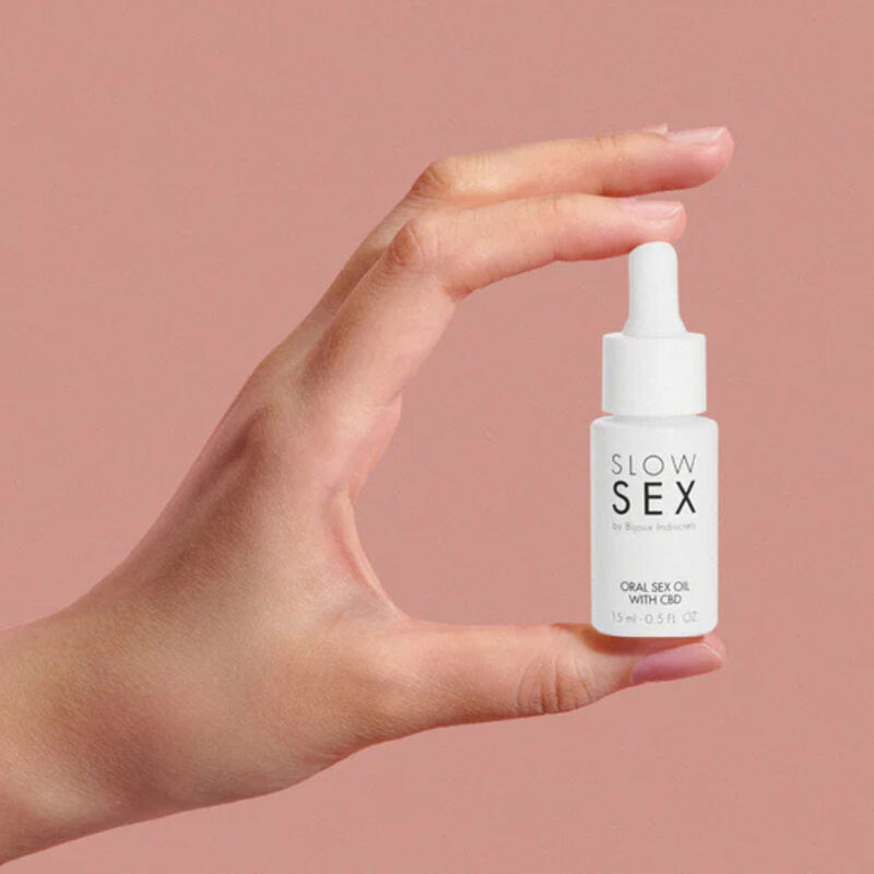 BIJOUX – SLOW SEX HUILE DE SEXE ORAL AU CBD 15 ML