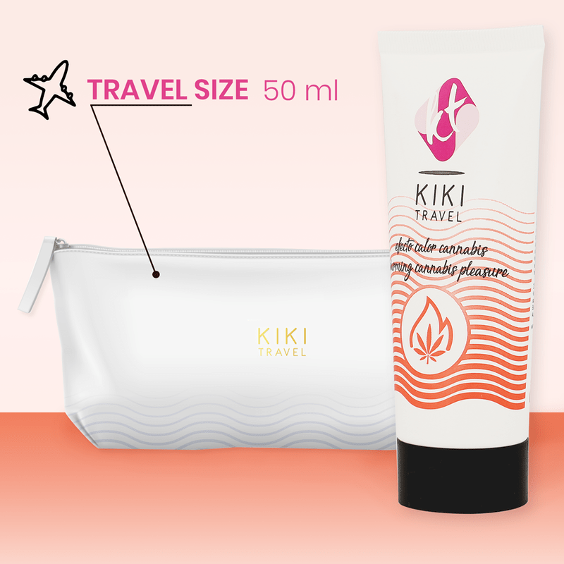 KIKÍ TRAVEL – CANNABIS LUBRIFIANT EFFET CHAUD 50 ML