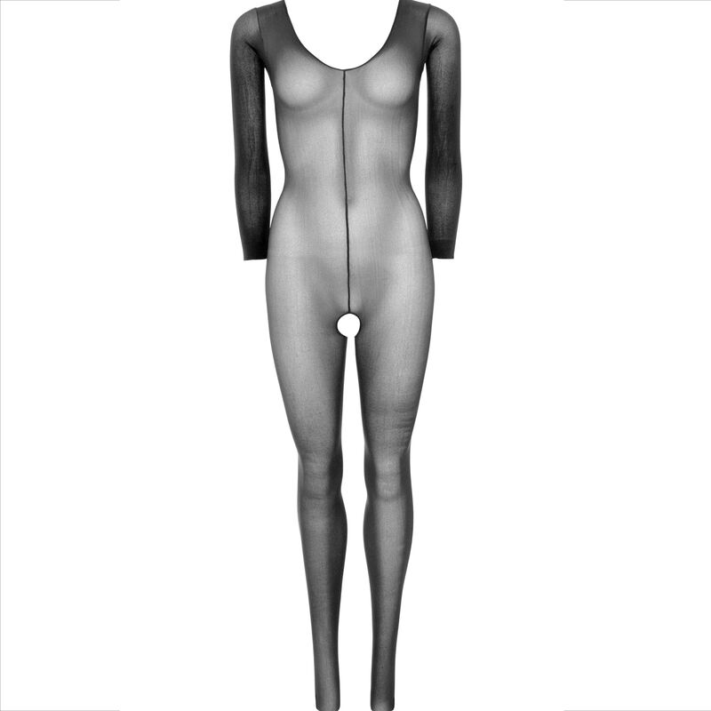 LEG AVENUE – BODYSTOCKING MANCHES LONGUES NOIR