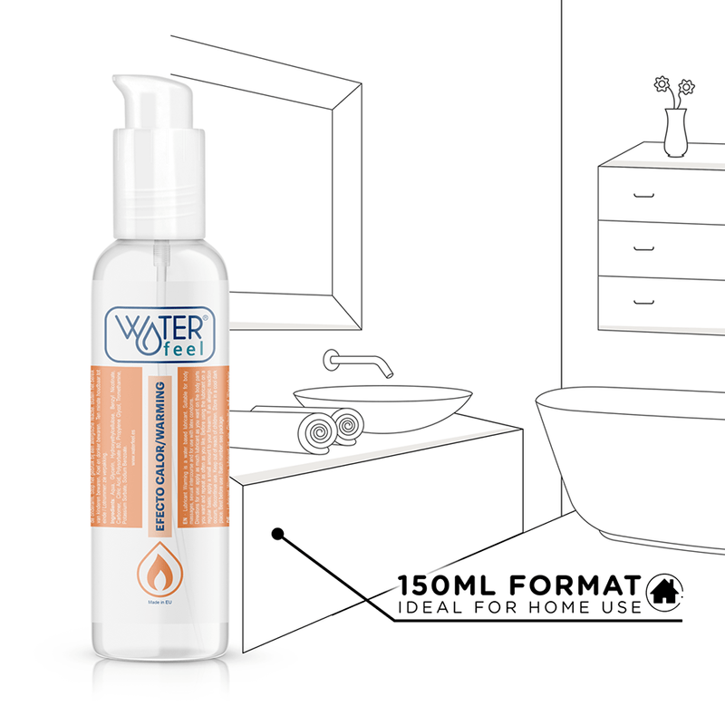 WATERFEEL – LUBRIFIANT EFFET CHALEUR 150 ML