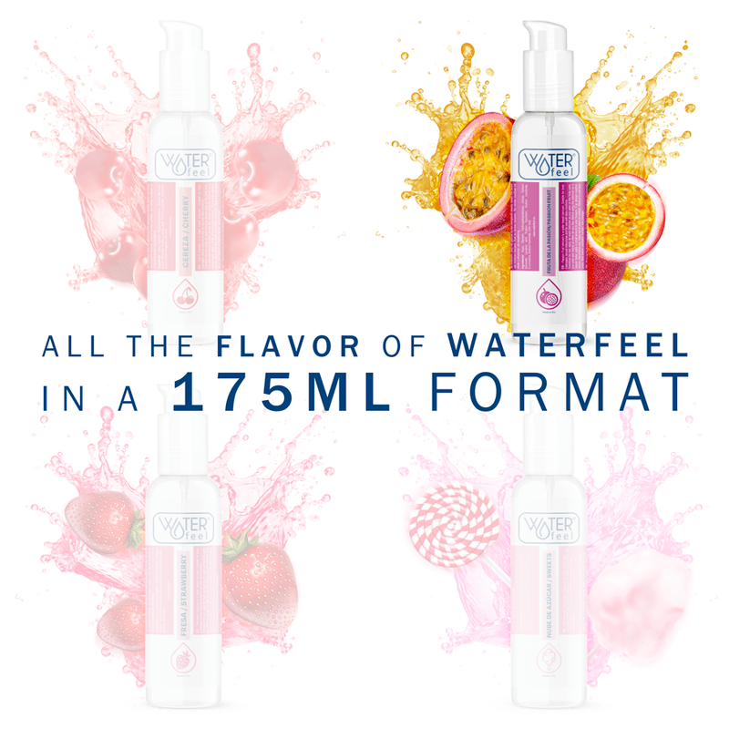 WATERFEEL – LUBRIFIANT À BASE DEAU AUX FRUITS DE LA PASSION 175 ML