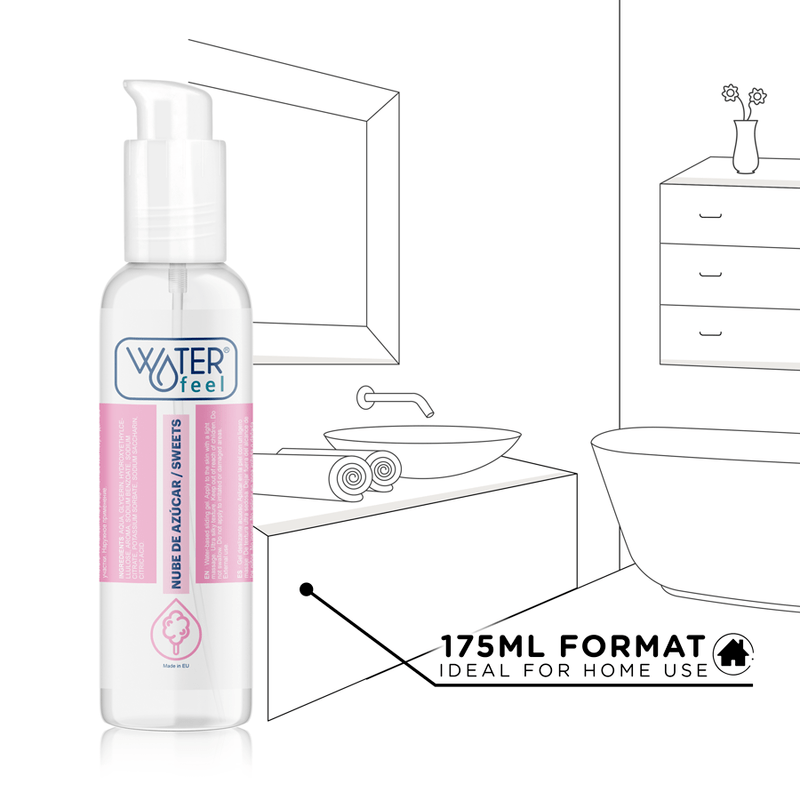 WATERFEEL – LUBRIFIANT NUAGE DE SUCRE 175 ML