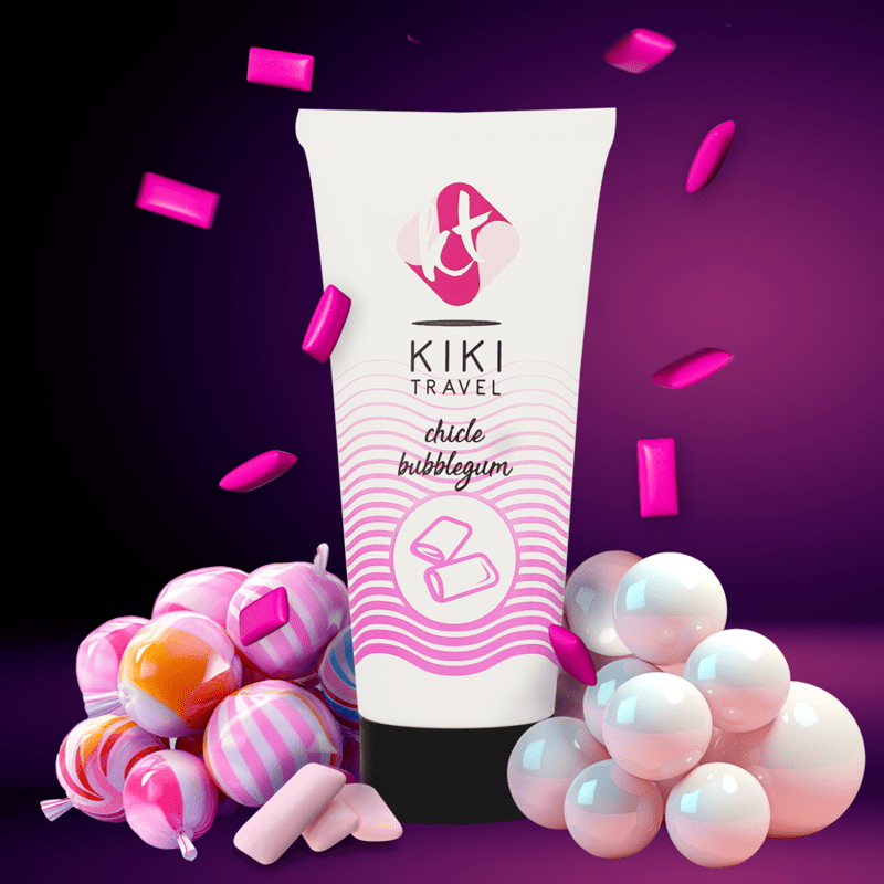 KIKÍ TRAVEL – LUBRIFIANT GOMME FRAISE 50 ML