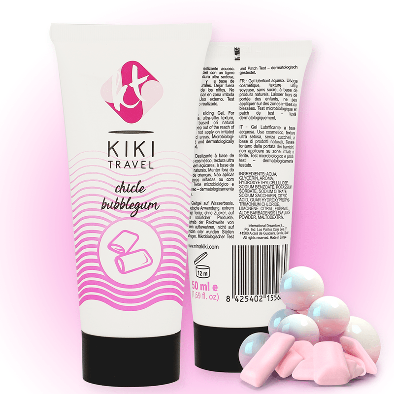 KIKÍ TRAVEL – LUBRIFIANT GOMME FRAISE 50 ML